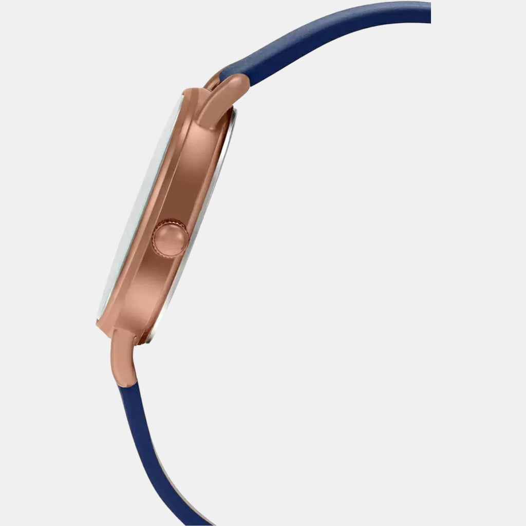 Casio Women Round Blue watch