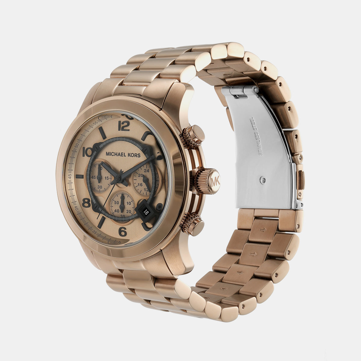 Michael Kors Men Round Gold watch