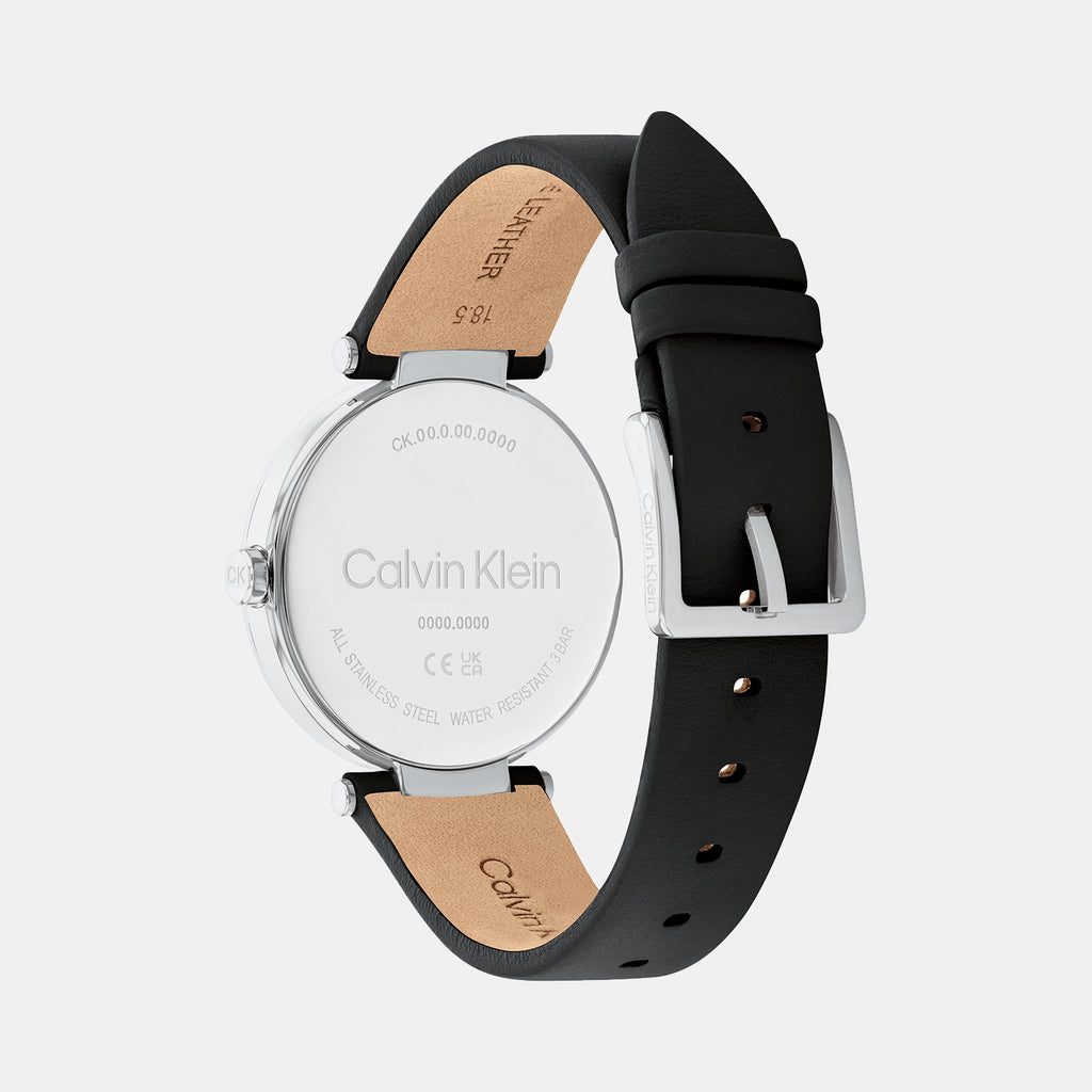 Calvin Klein Women Round Black watch