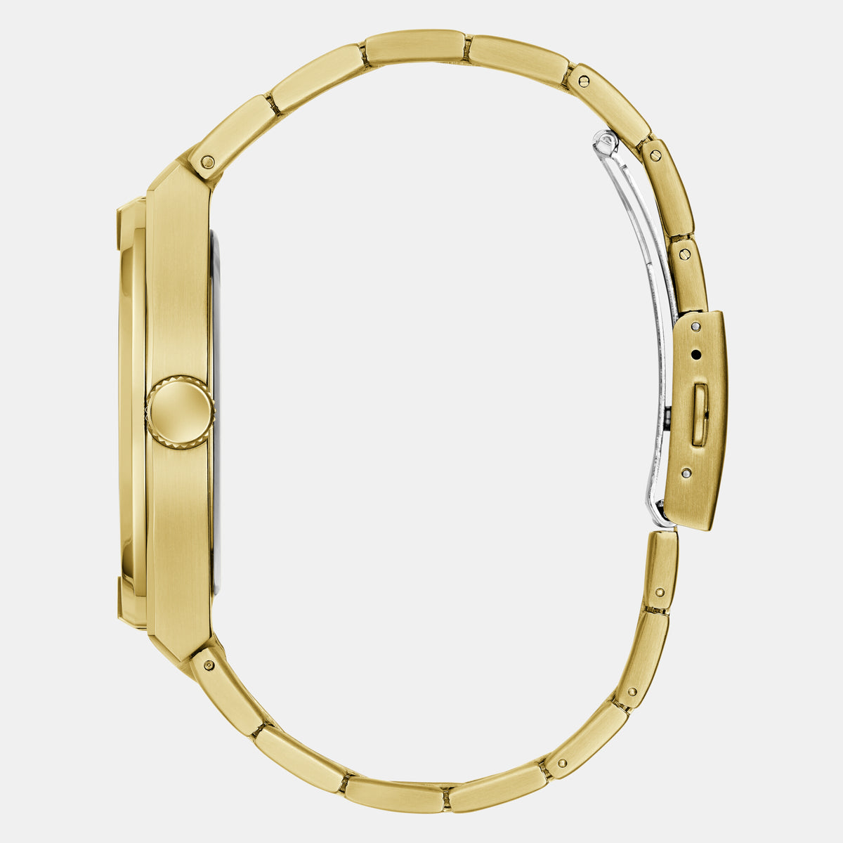 Guess Round Quartz Analog Men watch
