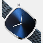 Bering Stainless Steel Rectangular watch