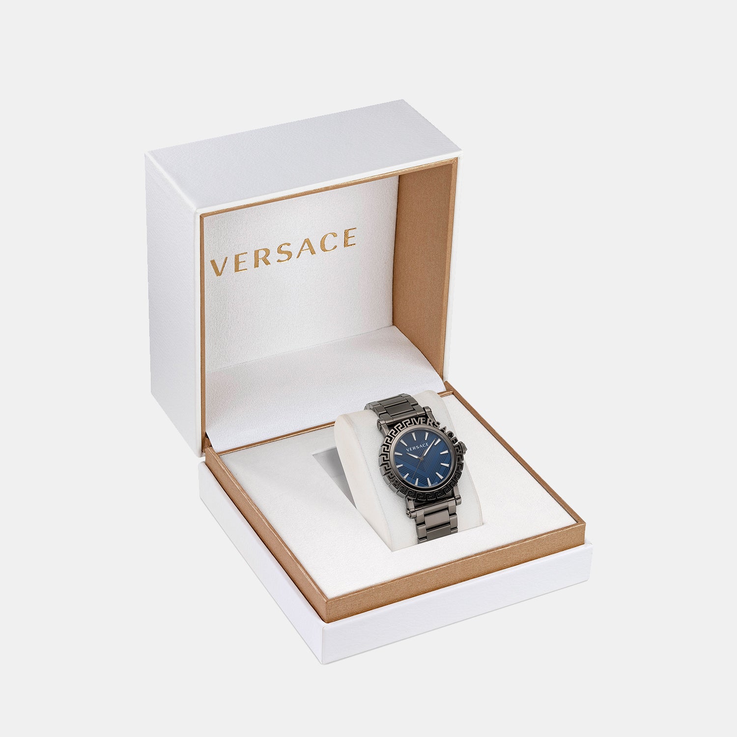 Versace Stainless Steel Round watch