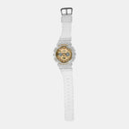 G-Shock Women Women Quartz Gold Dial Analog-Digital Resin Watch G1401