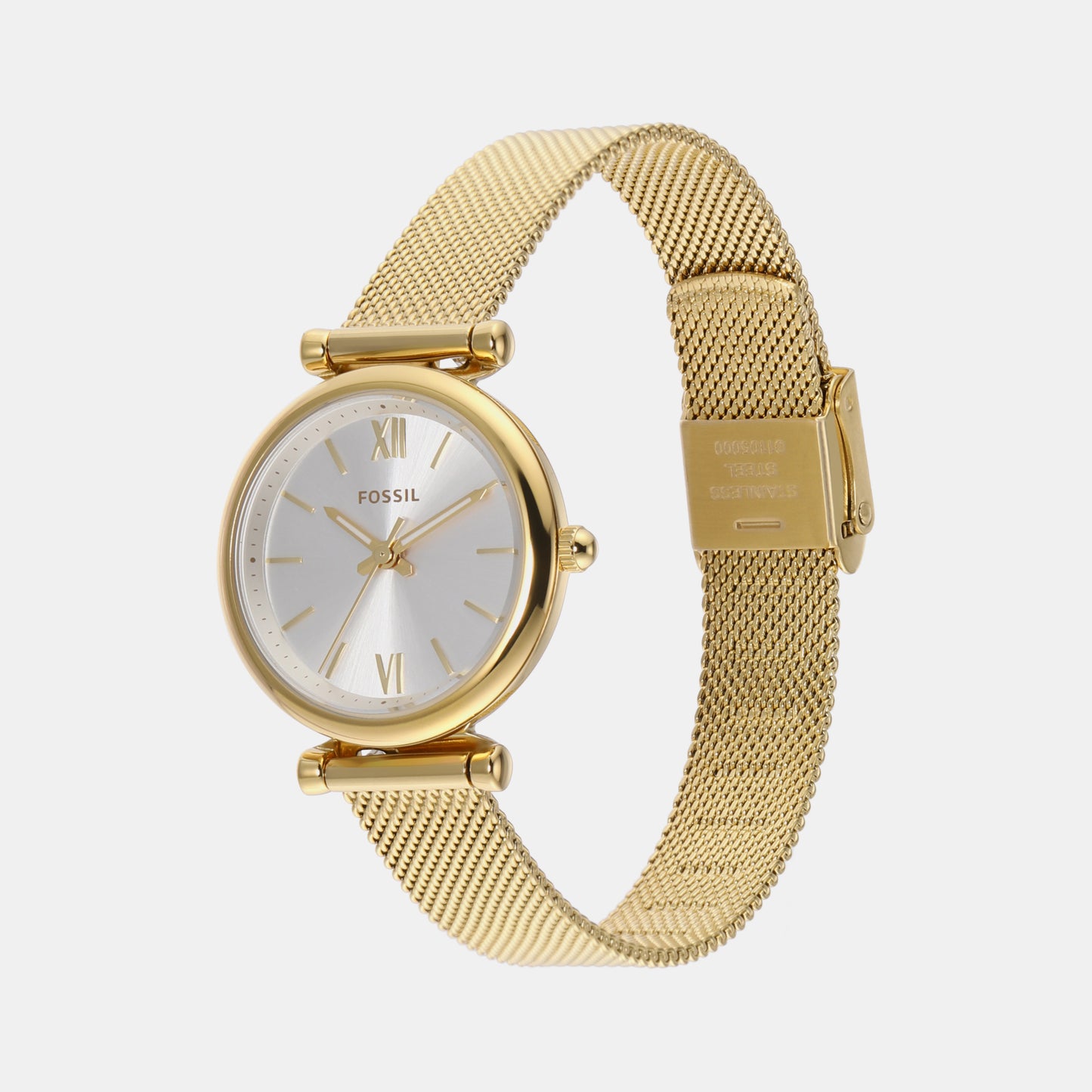 Female White Analog Brass Watch ES5251SET