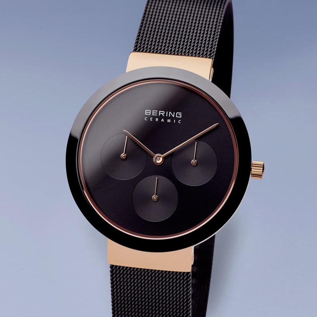 Bering 36 mm Round Quartz watch