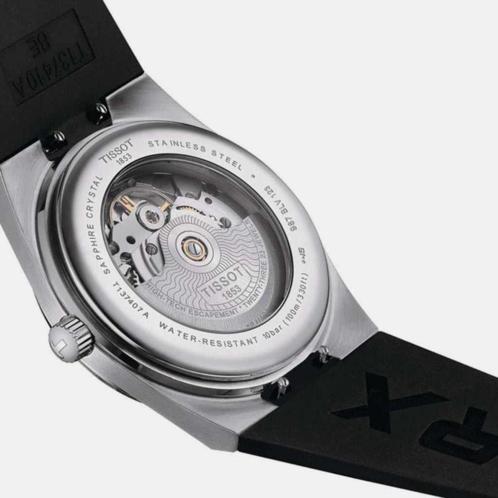 Tissot Silicone Black watch