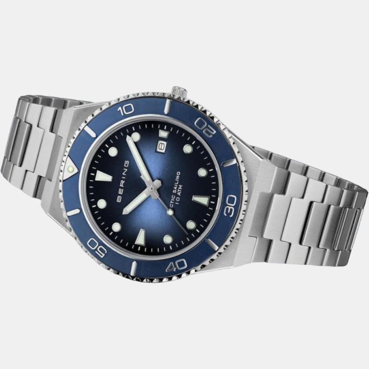Bering Stainless Steel Blue watch