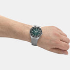 bering-stainless-steel-green-analog-male-watch-18940-708