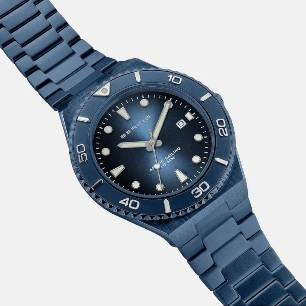 Bering 48 mm Round Quartz watch