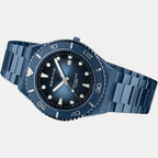 Bering Men Round Blue watch