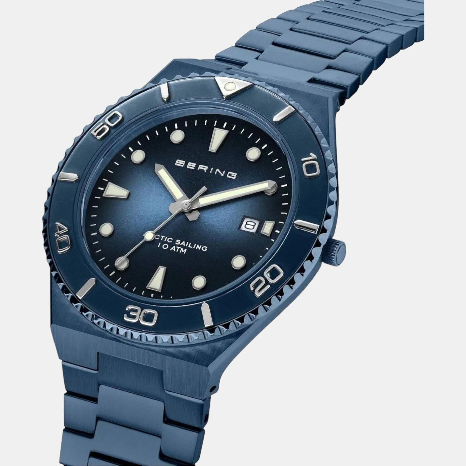 Bering Stainless Steel Blue watch