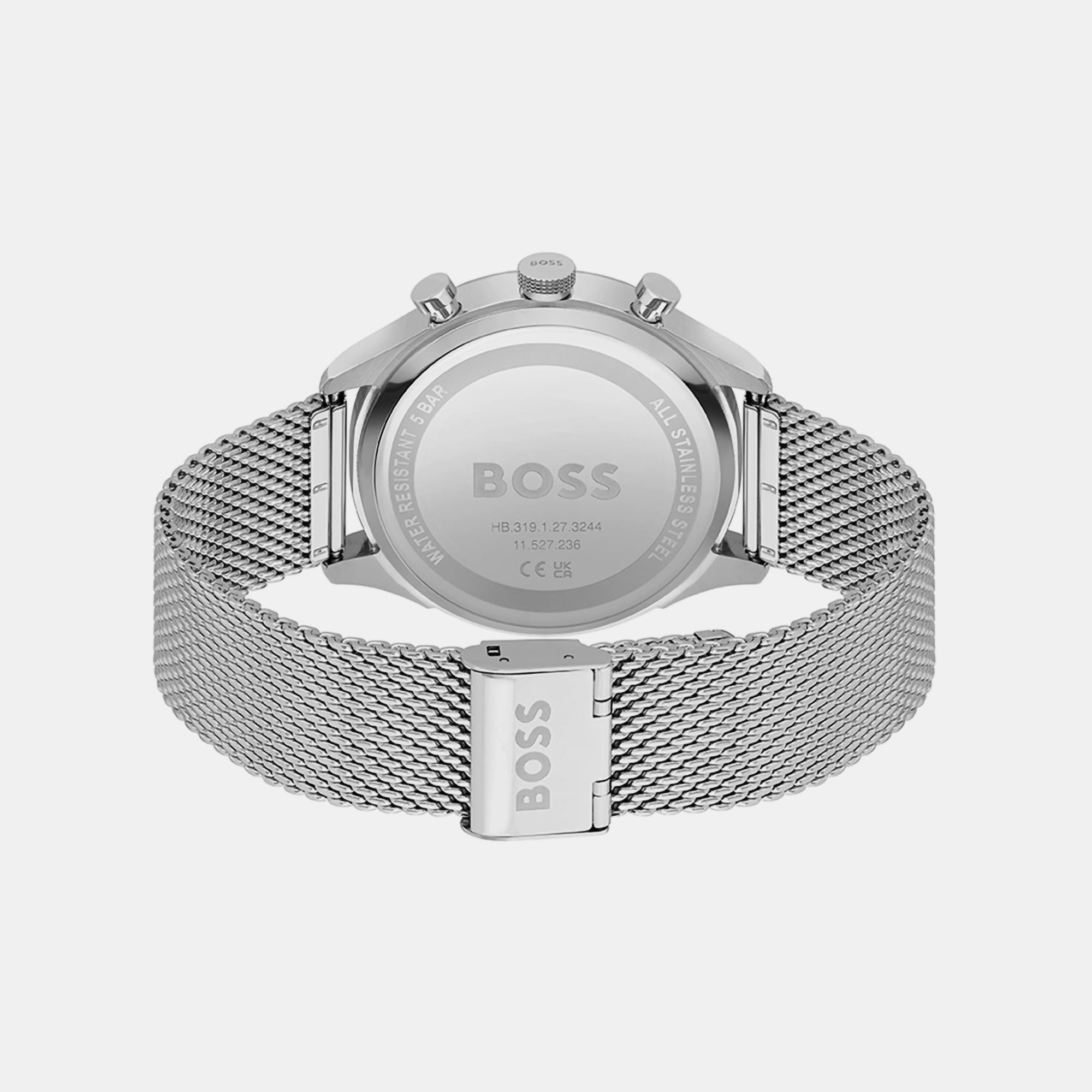 Boss Men Round Blue watch