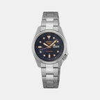 Seiko Round Blue Analog watch
