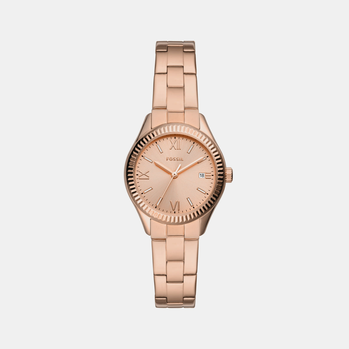 Fossil Round Rose Gold Analog watch