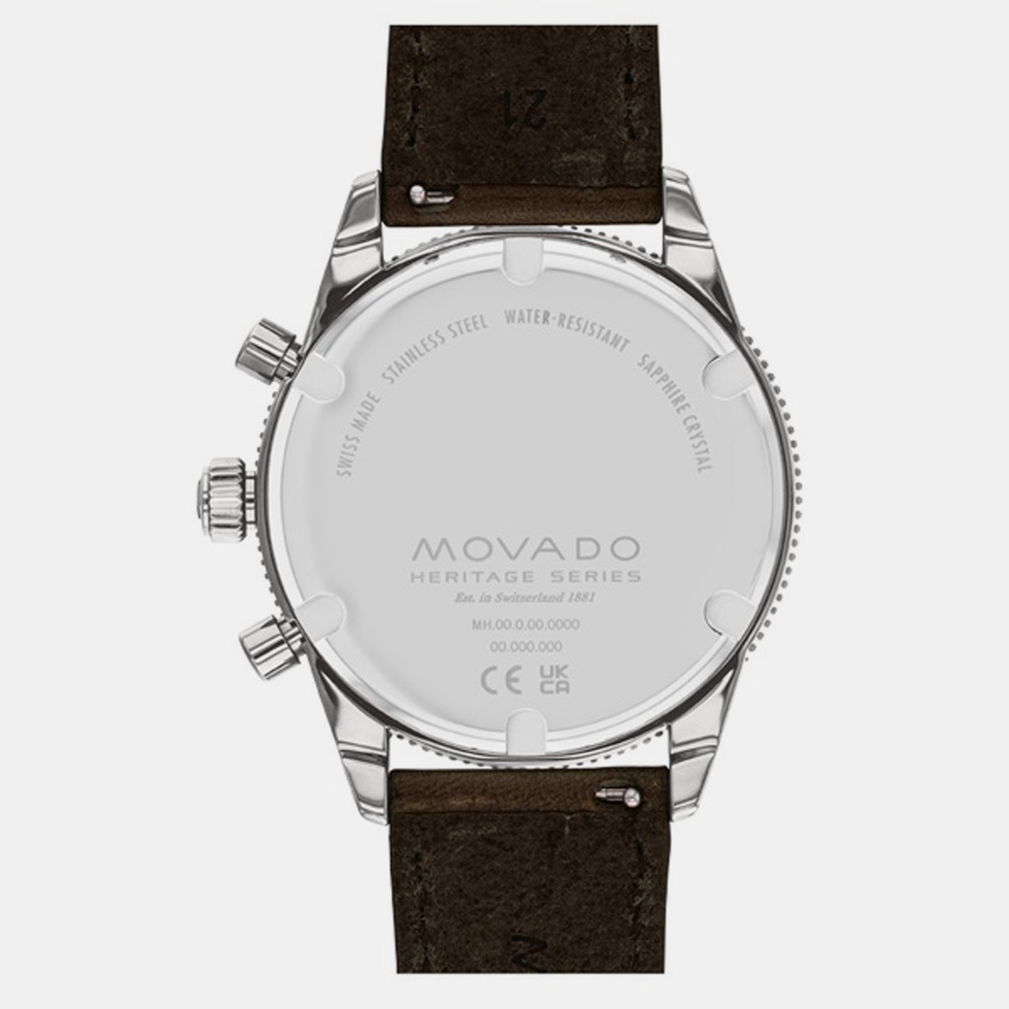 Movado Men Round Blue watch
