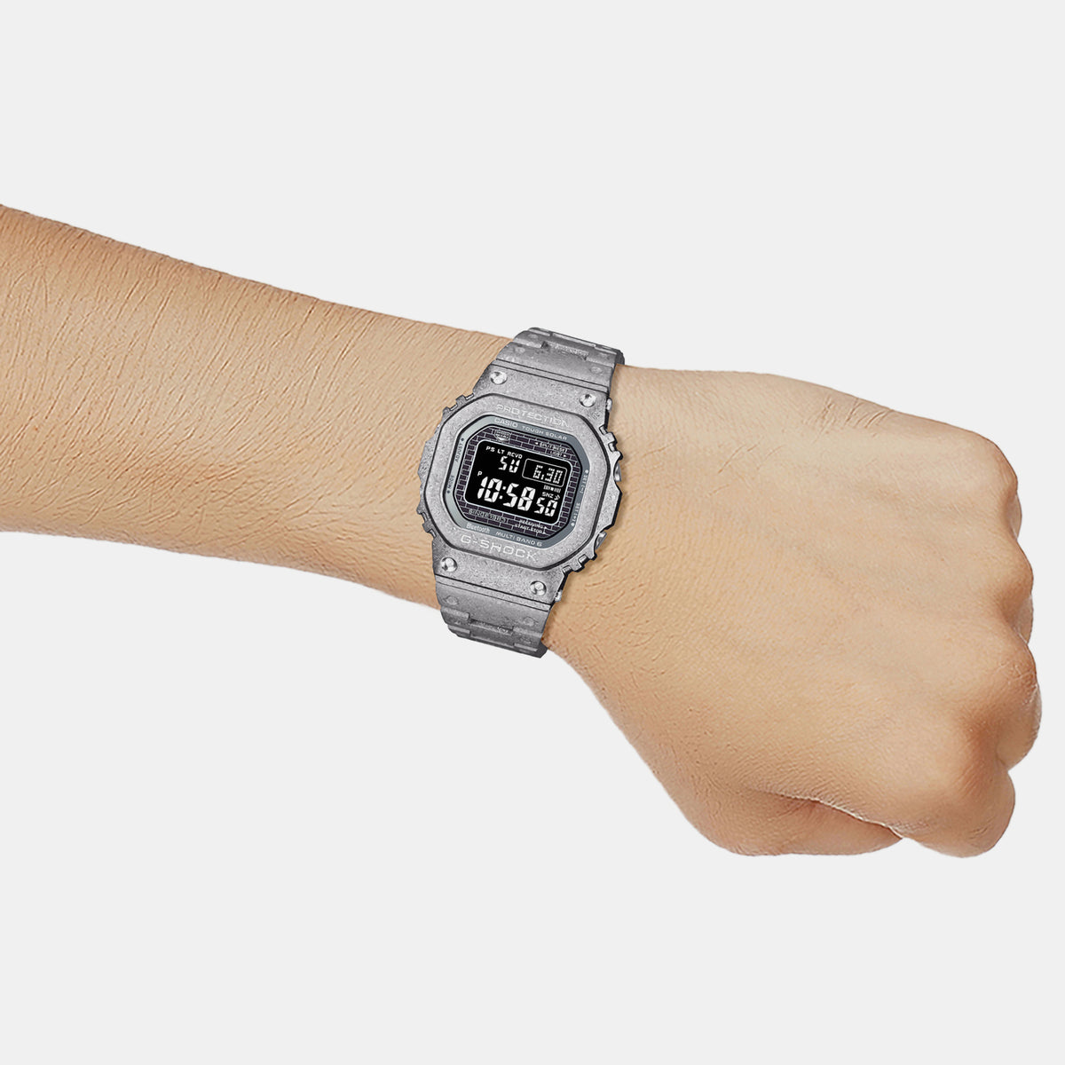Casio 50 mm Silver Solar watch