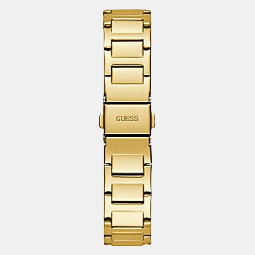 Guess Trend Women Quartz Gold Dial Analog Stainless Steel Watch GW0544L2