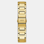 Guess Trend Women Quartz Gold Dial Analog Stainless Steel Watch GW0544L2