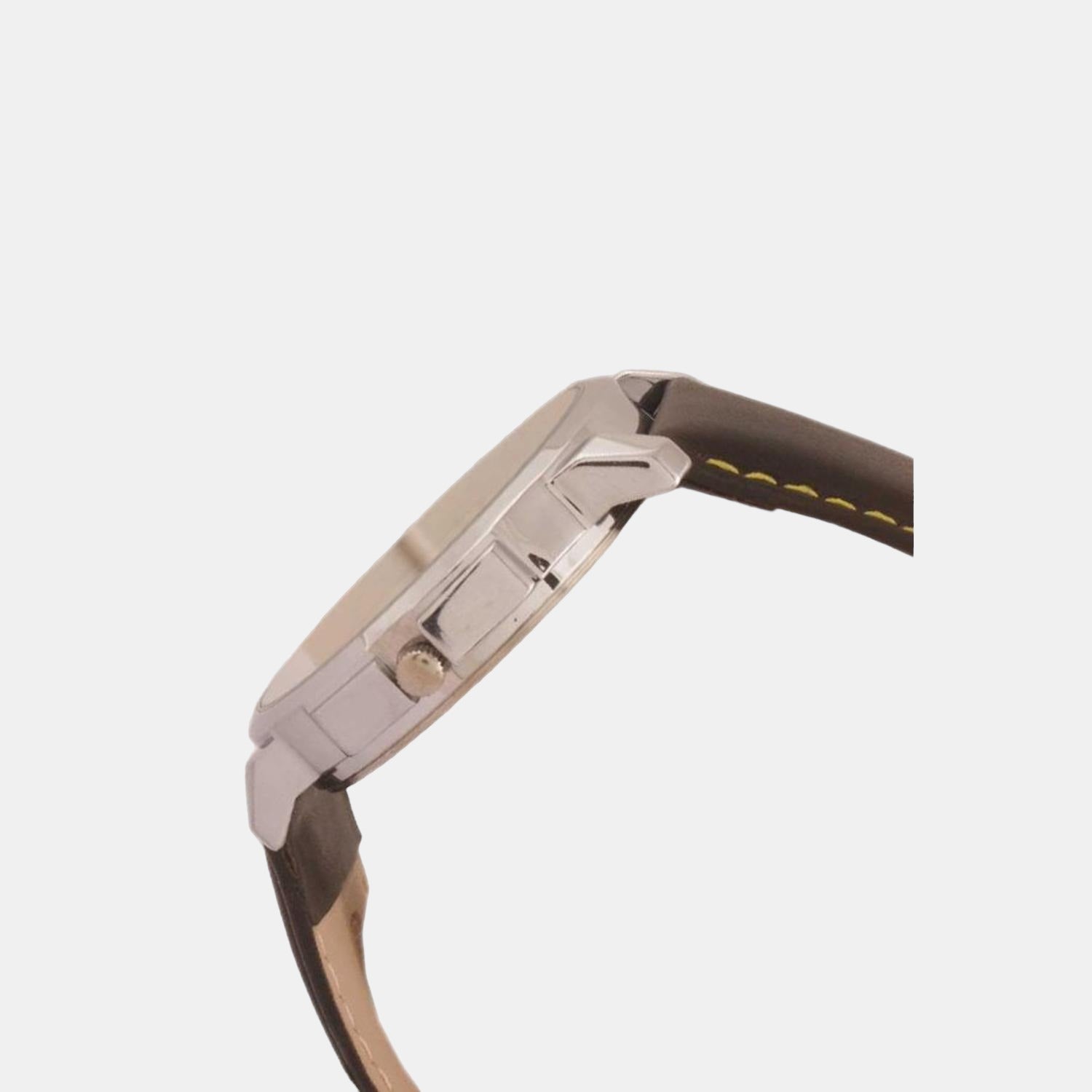 Helix Men Round Brown watch