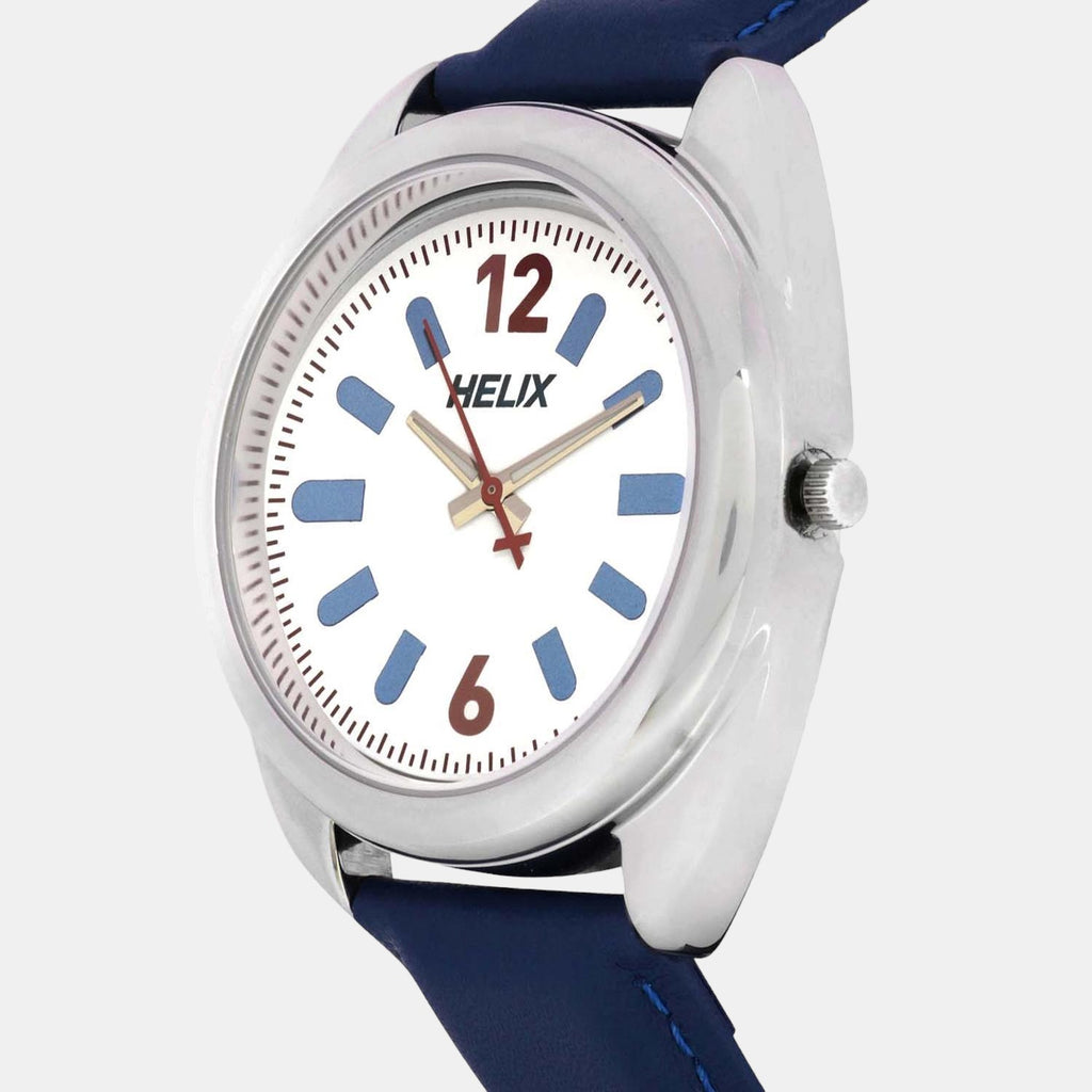 Helix Men Round White watch
