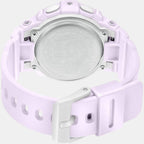 Baby-G Men Quartz Pink Dial Analog-Digital Resin Watch B231