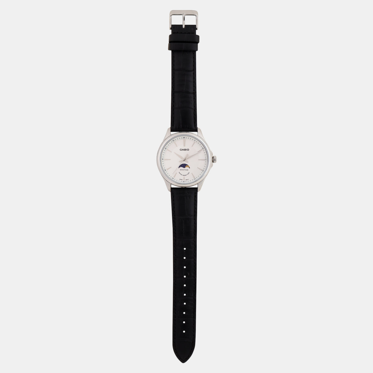 Enticer Men Quartz White Dial Analog Leather Watch A2168