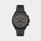 Boss Round Grey Chronograph watch