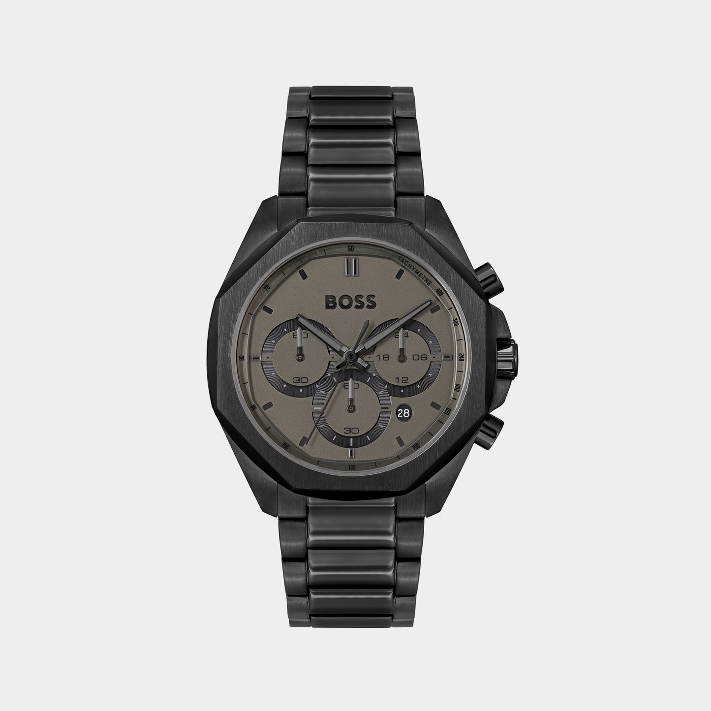 Male Grey Chronograph Stainless Steel Watch 1514016