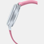 Casio Women Round Silver watch