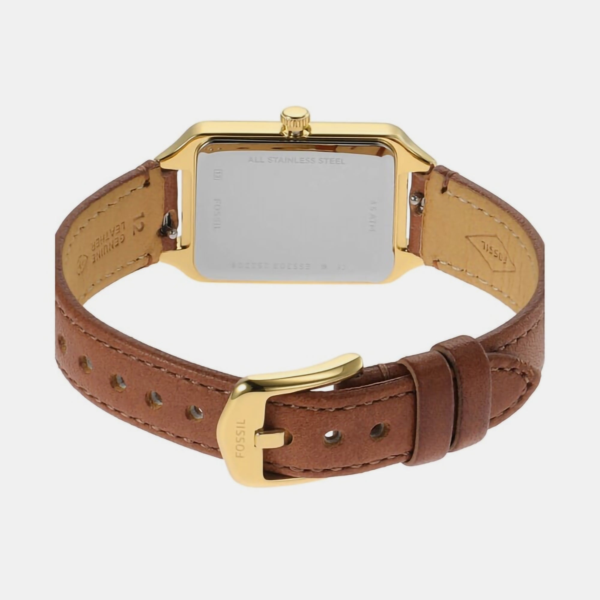 Fossil Stainless Steel Rectangular watch