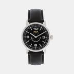 Helix Round Black Analog watch