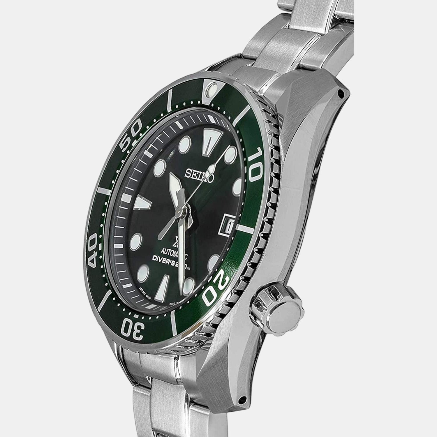 Seiko Stainless Steel Green watch