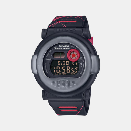 Male Black Digital Resin Watch G1342