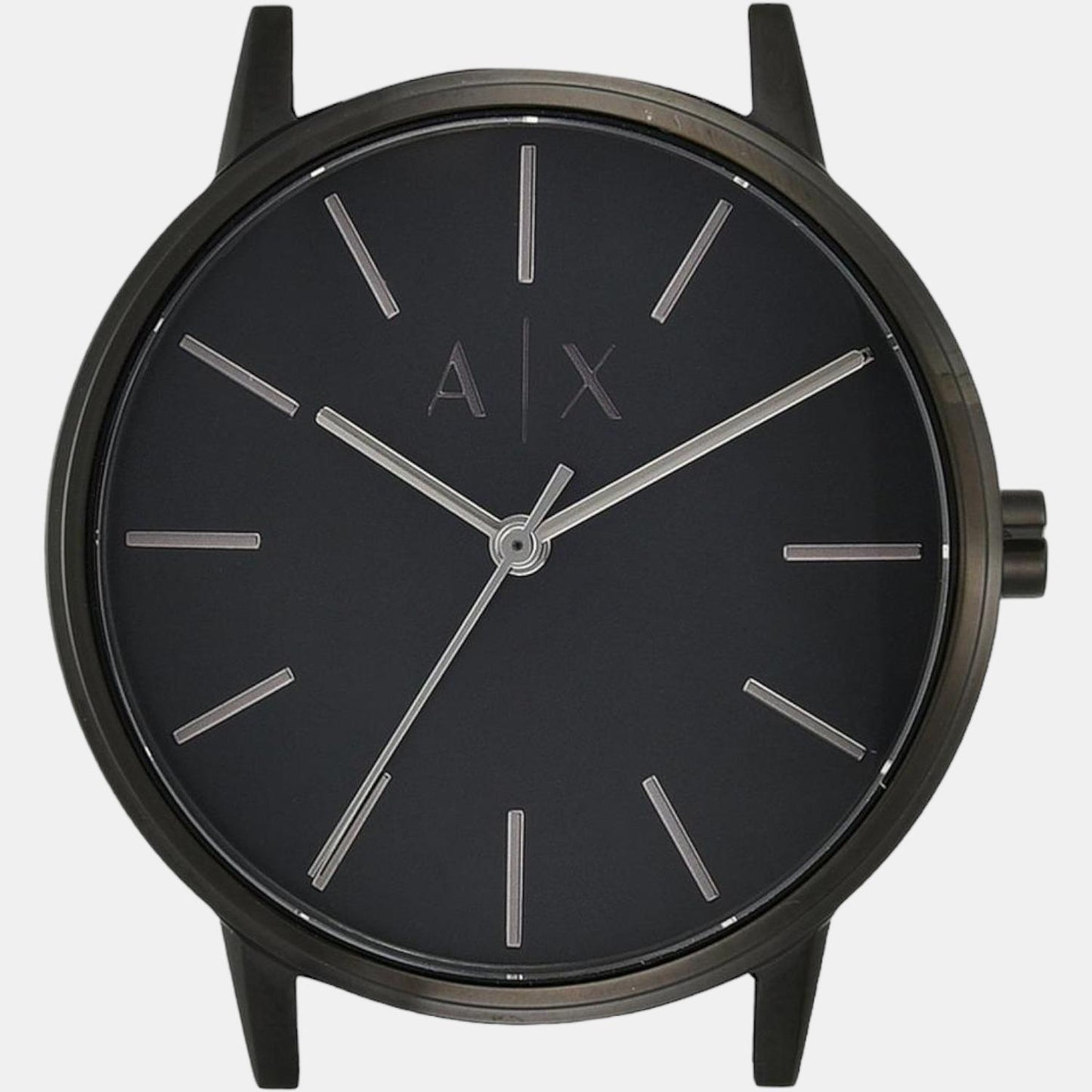 Male Black Analog Stainless Steel Watch AX2701 – Just In Time