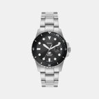 Fossil Round Black Analog watch
