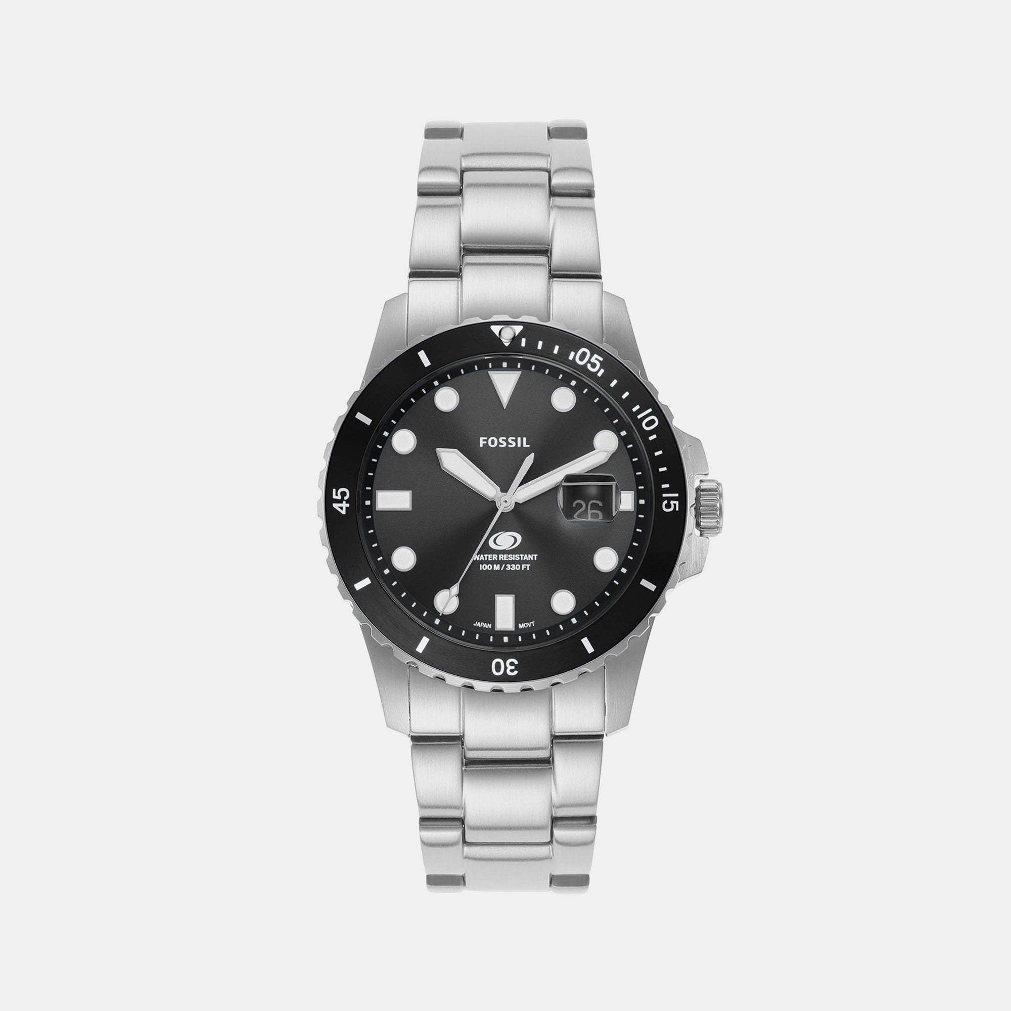 Fossil Round Black Analog watch