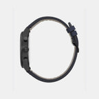 Boss Men Round Blue watch