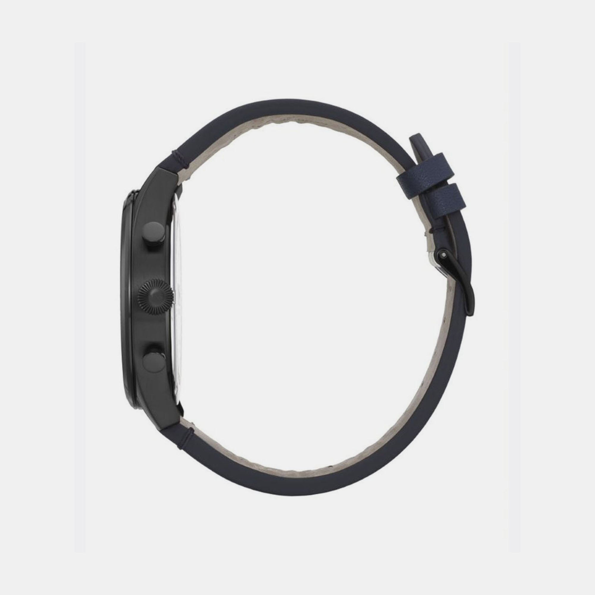 Boss Men Round Blue watch