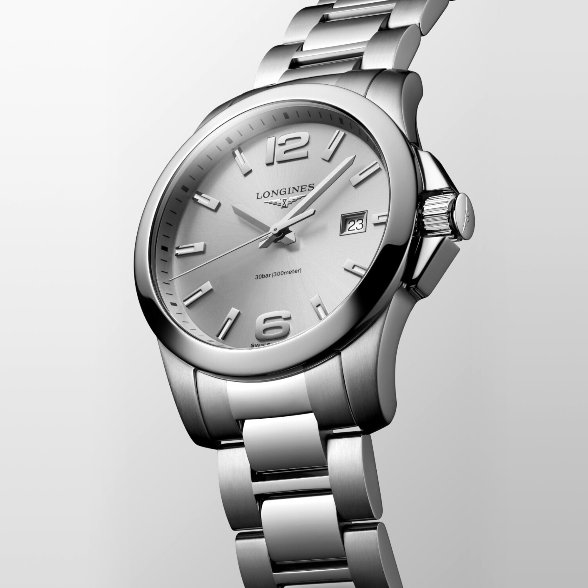 Longines Stainless Steel Silver watch