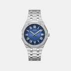Guess Round Blue Analog watch