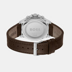 Boss Men Round Green watch