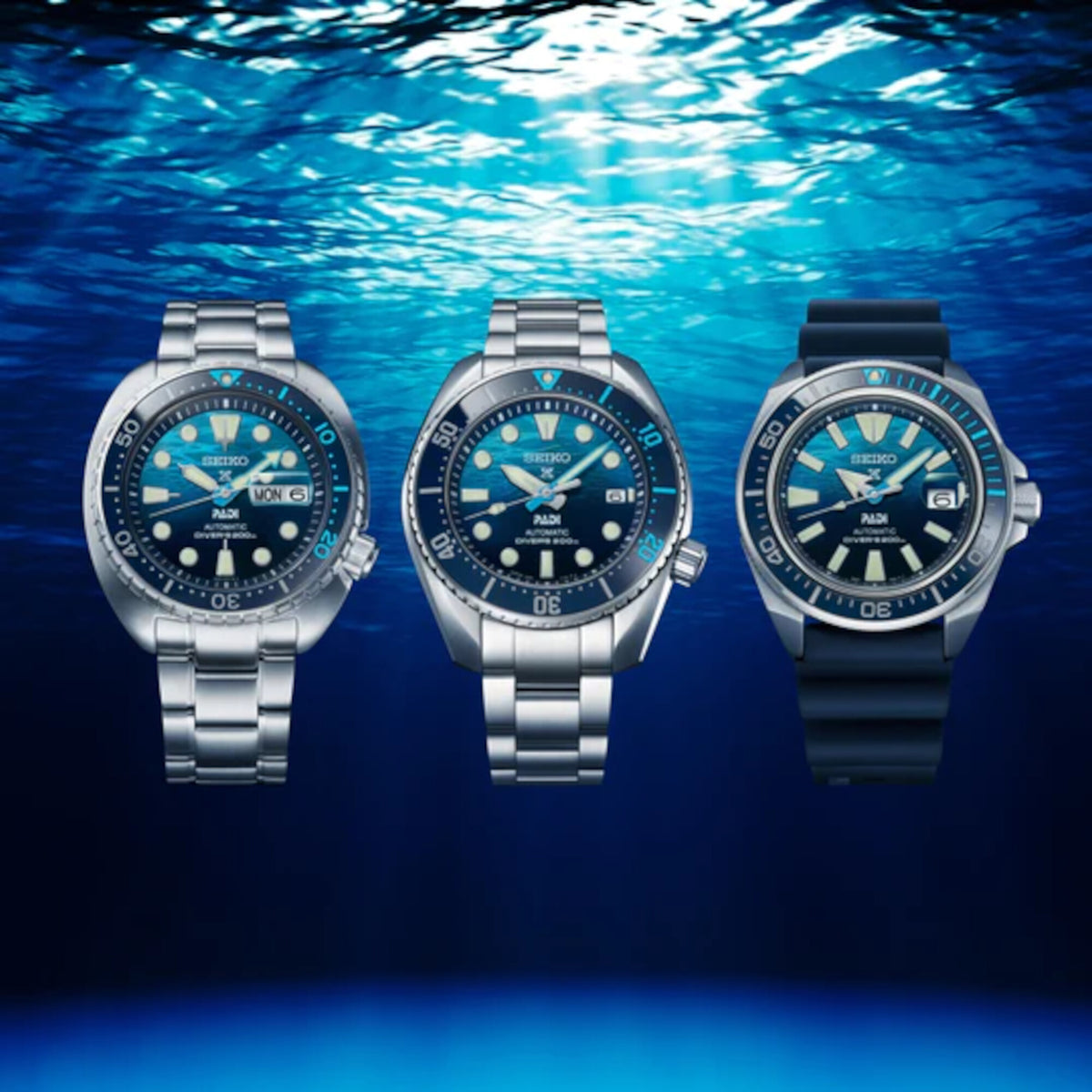 Seiko 45 mm Round Automatic watch