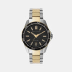 Armani Exchange Round Black Analog watch