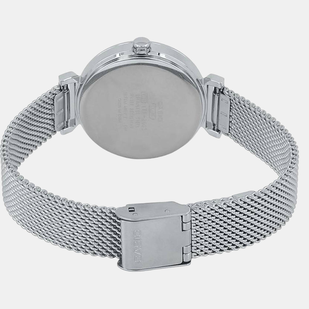 Enticer Women Quartz White Dial Analog Stainless Steel Watch A2125