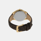 Michael Kors Leather Gold watch