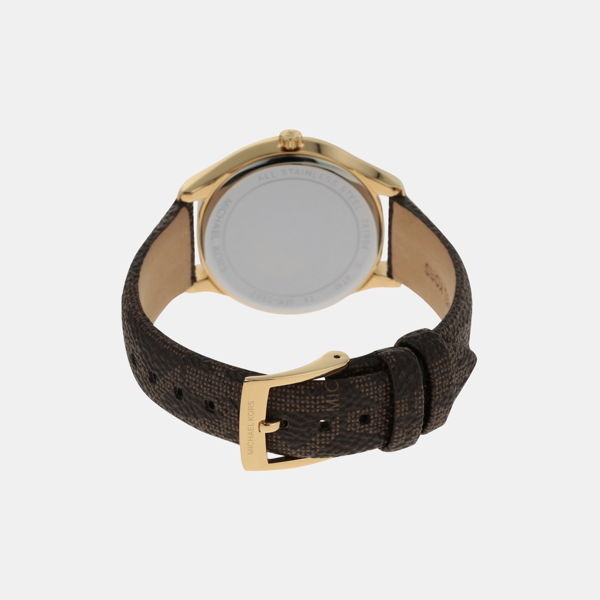 Michael Kors Leather Gold watch