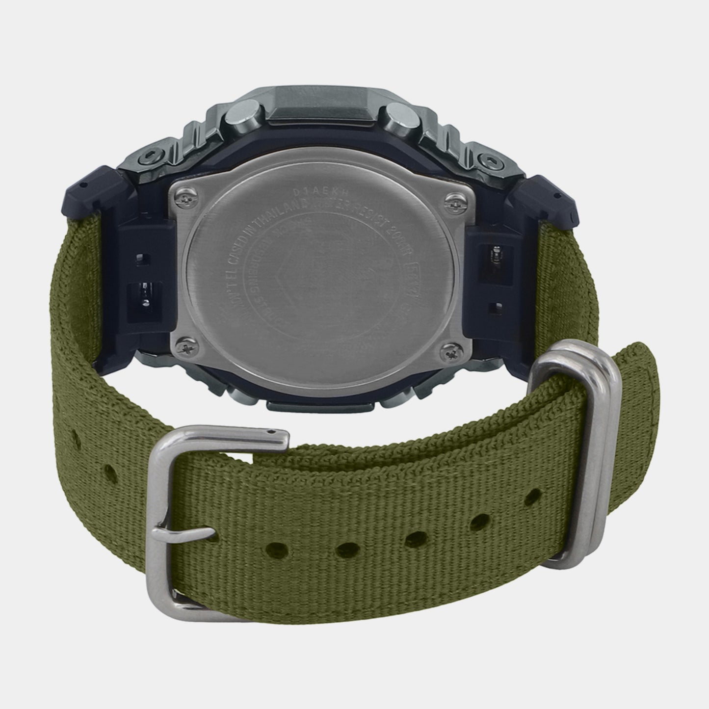 Men's Grey Analog-Digital Cloth Watch G1374 - GM-2100CB-3ADR