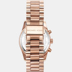 Lexington Women Quartz Red Dial Chronograph Stainless Steel Watch MK7275