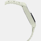 Casio Unisex Rectangular White watch