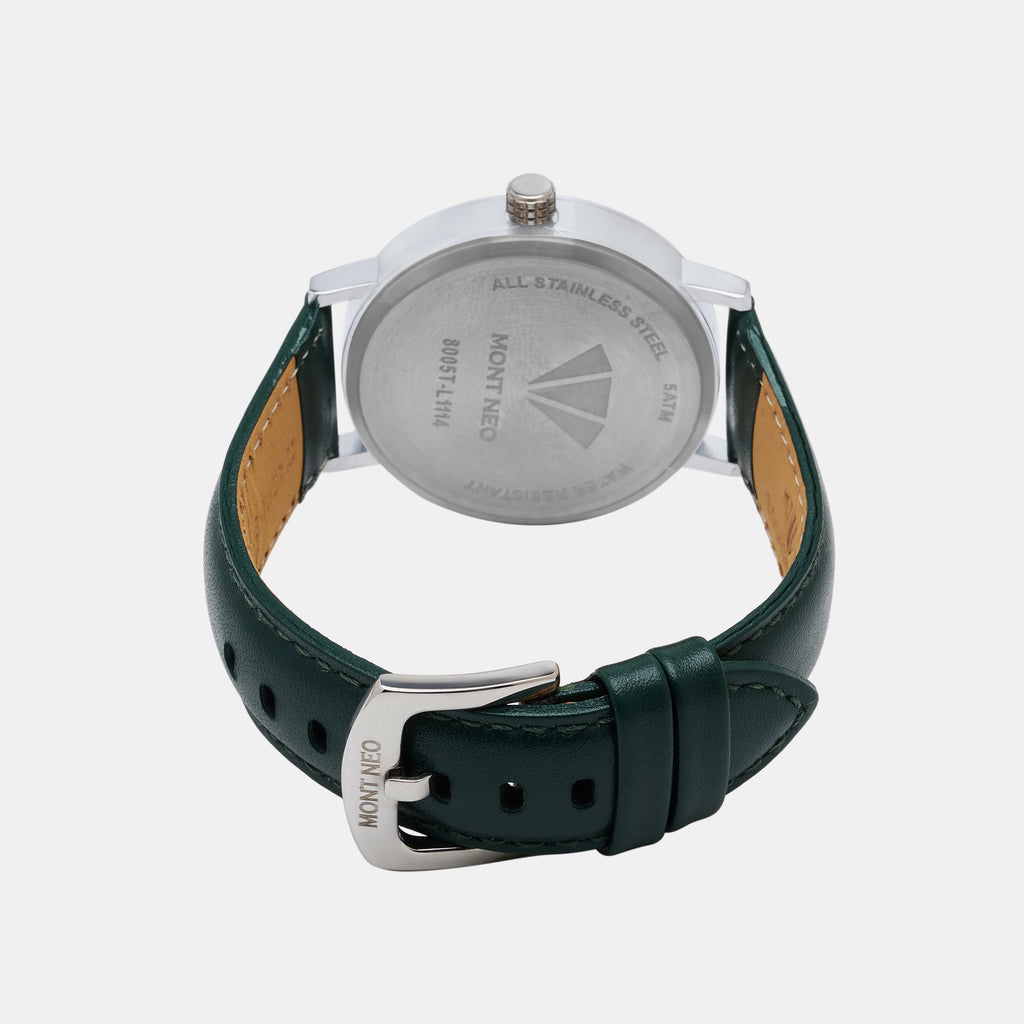 Mont Neo Stainless Steel Round watch